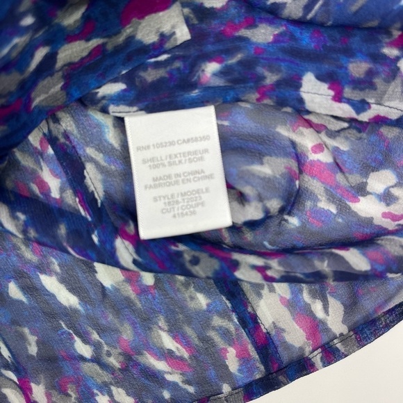 Joie XS Blouse Top Silk - Picture 9 of 9